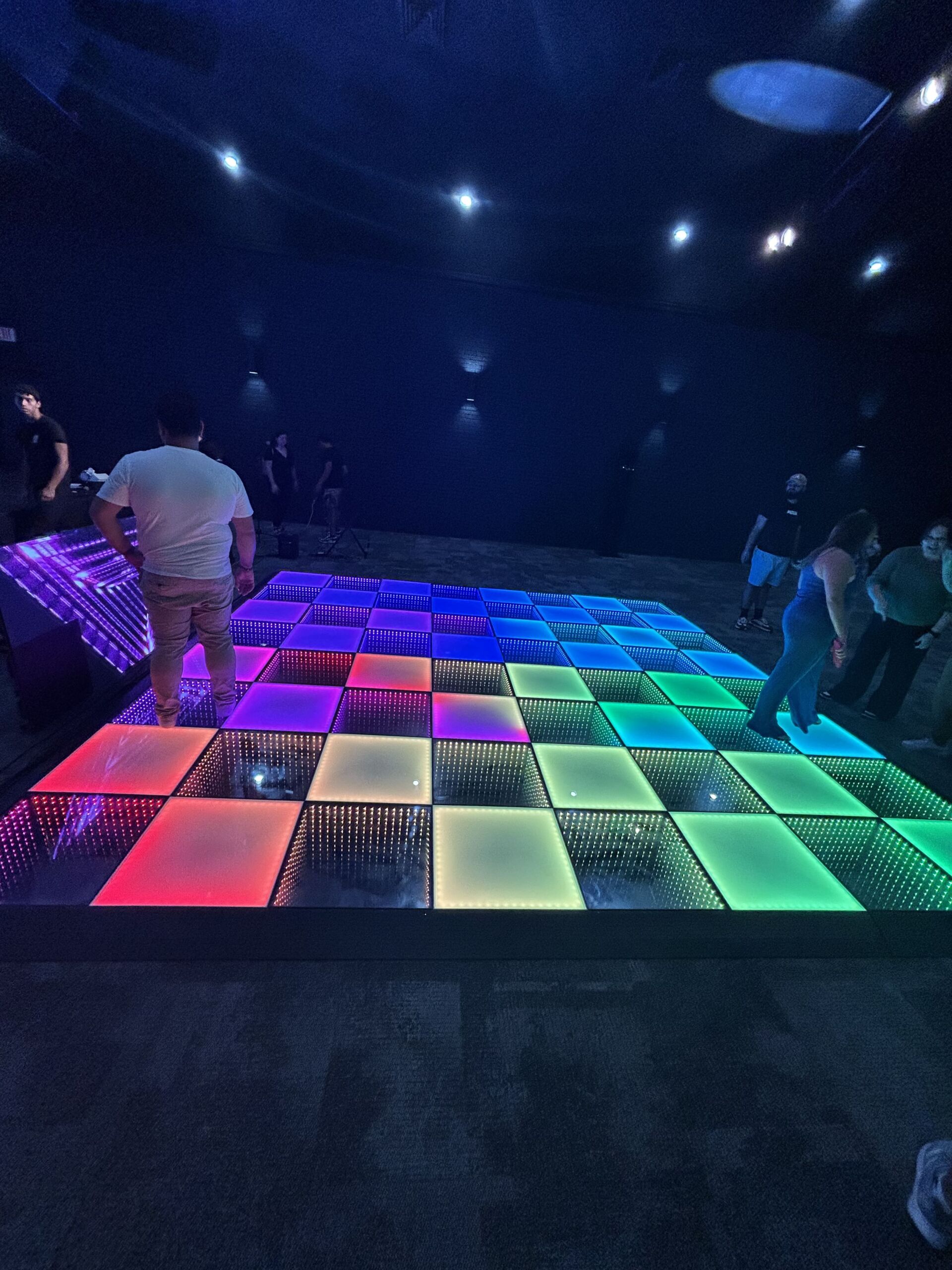 Paquete pista de baile led 3d.